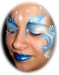 Face Painting Blue Fairy