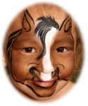 Face Painting Horse Pony